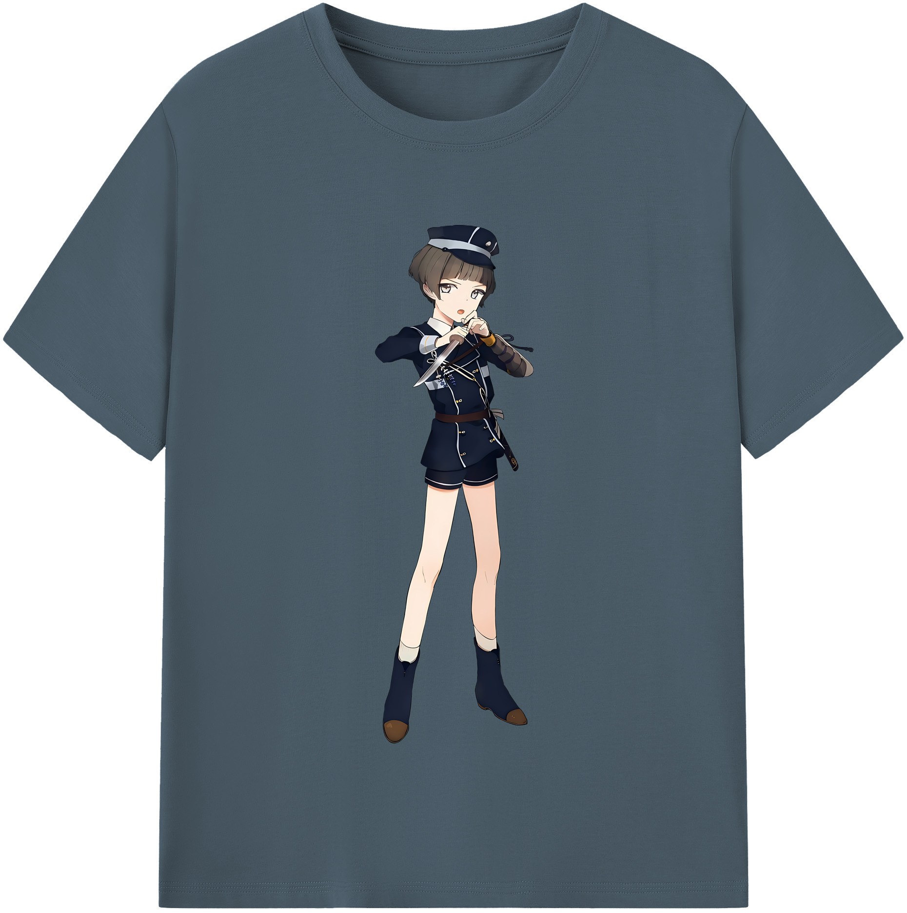 （画像用） 刀剣乱舞 Touken Ranbu 綿100％半袖Tシャツ（フロントプリント）